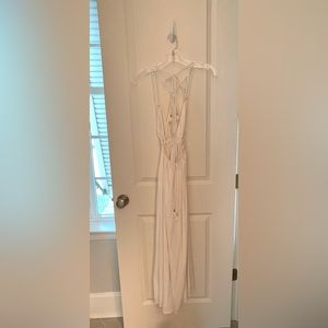 L space white dress/cover up